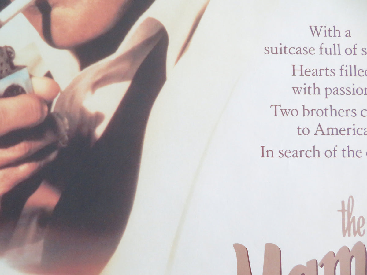 The Mambo Kings VHS Video Poster Armand Assante Antonio Banderas 1992