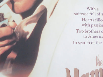 The Mambo Kings VHS Video Poster Armand Assante Antonio Banderas 1992