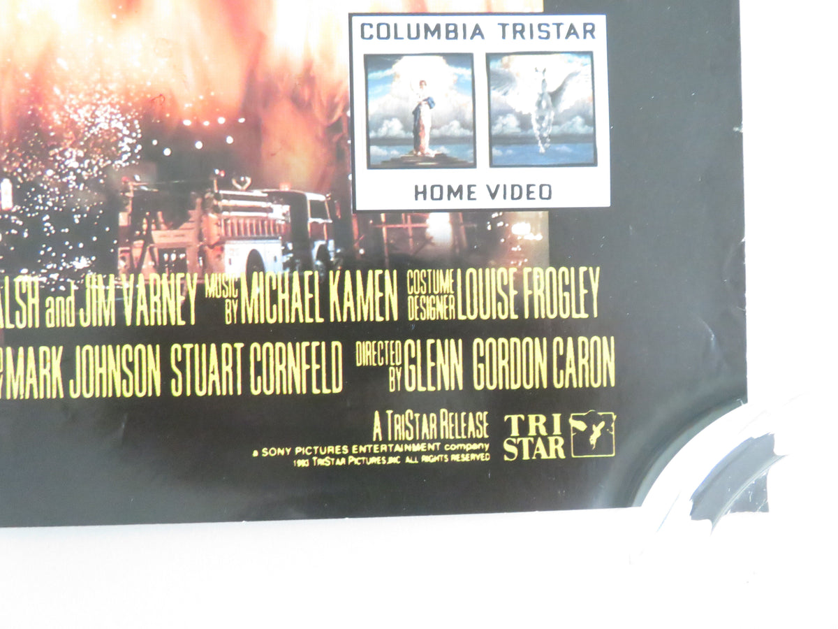 Wilder Napalm VHS Video Poster Debra Winger Dennis Quaid Arliss Howard 1993