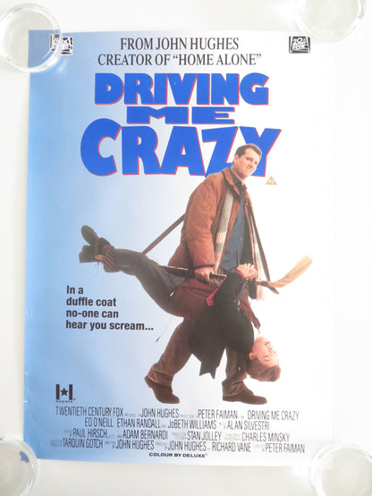 Driving Me Crazy VHS Video Poster Ed O'Neill Ethan Embry 1991