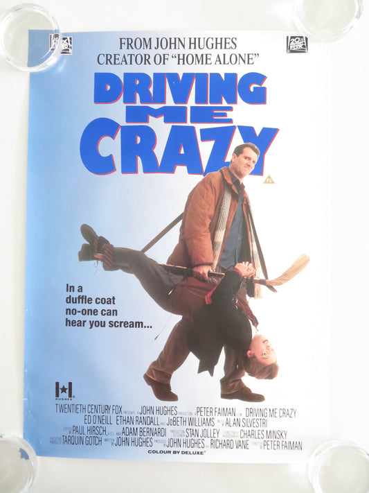 Driving Me Crazy VHS Video Poster Ed O'Neill Ethan Embry 1991