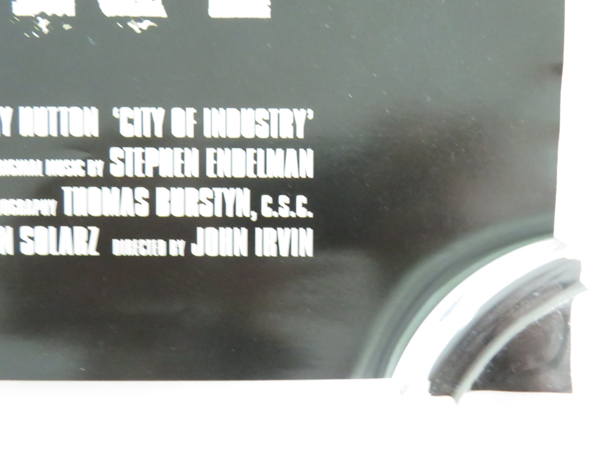 City of Industry VHS Video Poster Harvey Keitel Stephen Dorff Hutton 1997