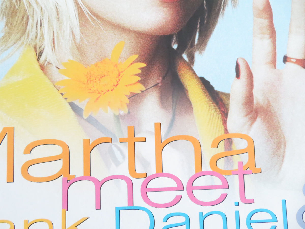 Martha Meet Frank, Daniel and Laurence VHS Video Poster Winstone 1998