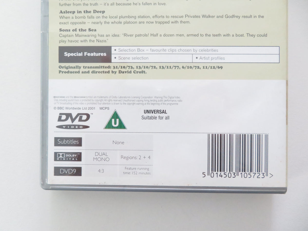 The Very Best of Dad's Army (DVD) Arthur Lowe John Le Mesurier 1972 Region 2 + 4