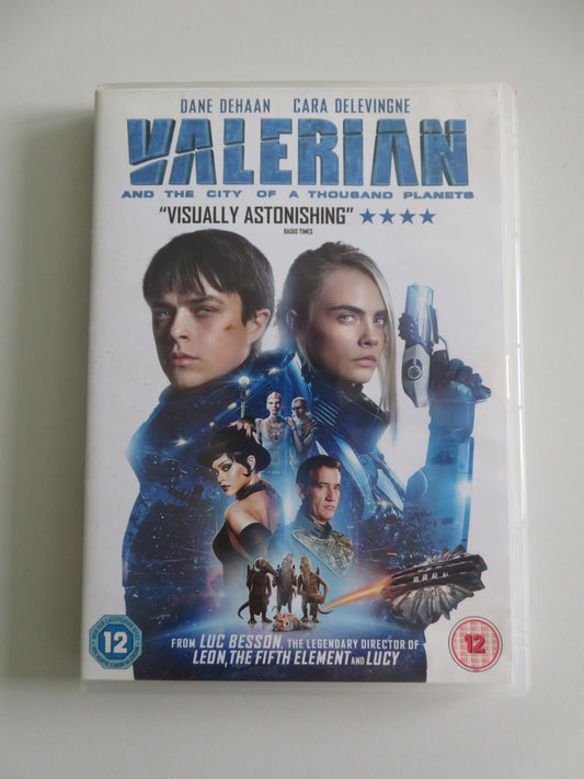 Valerian and the City of a Thousand Planets (DVD) Cara Delevingne 2017 Region 2