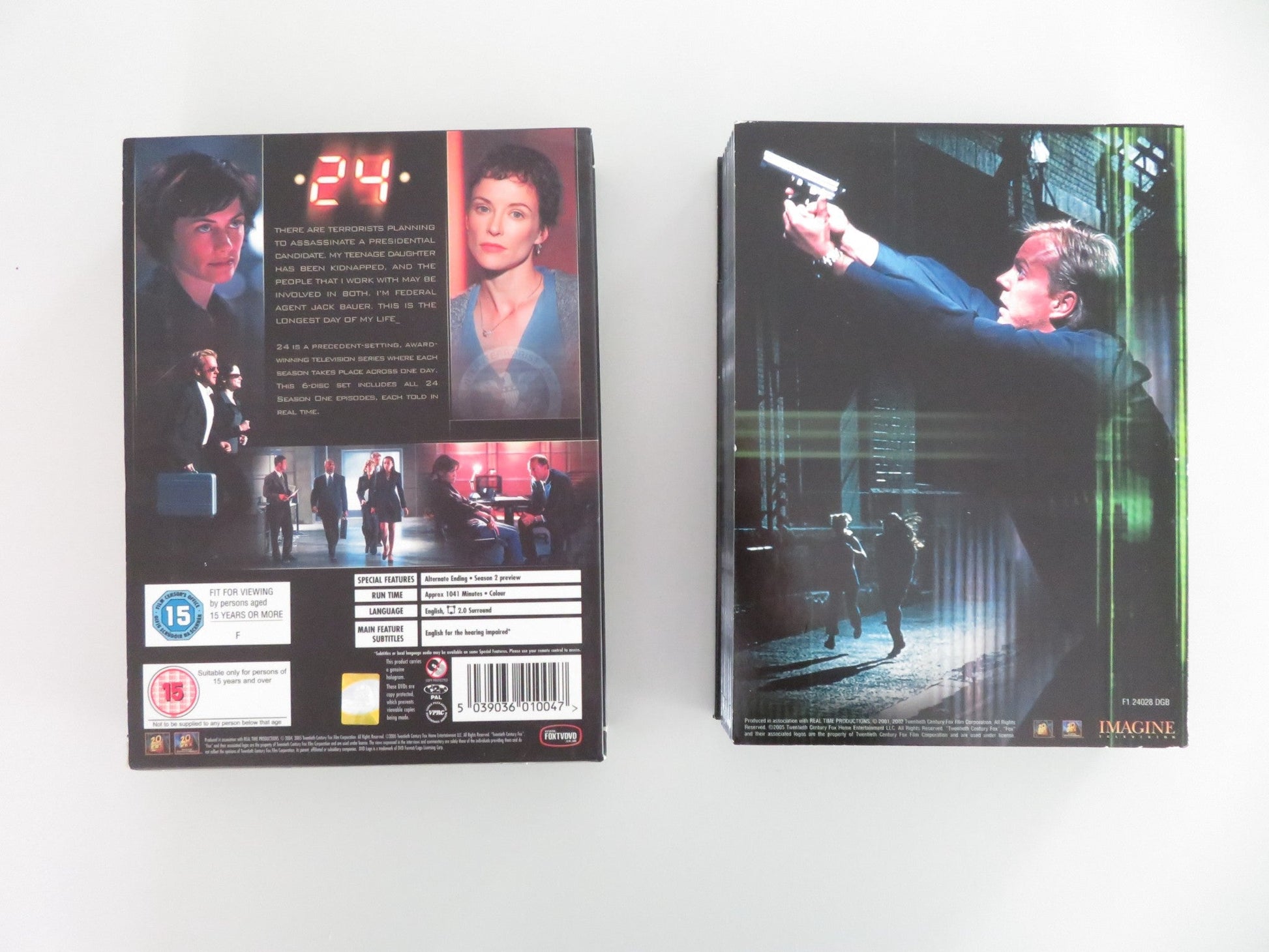 24 - Season One DVD Collection (DVD BoxSet) Kiefer Sutherland 2001 Region 2 Movie posters
