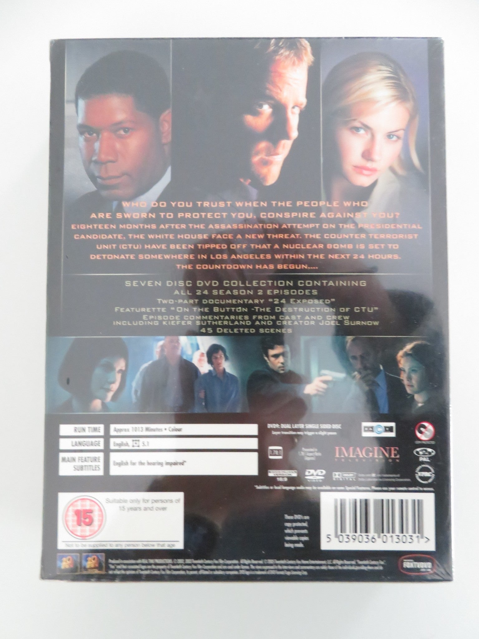 24 - Season Two DVD Collection (DVD BoxSet) Kiefer Sutherland 2002 Region 2 Movie posters