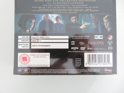 24 - Season Two DVD Collection (DVD BoxSet) Kiefer Sutherland 2002 Region 2 Movie posters