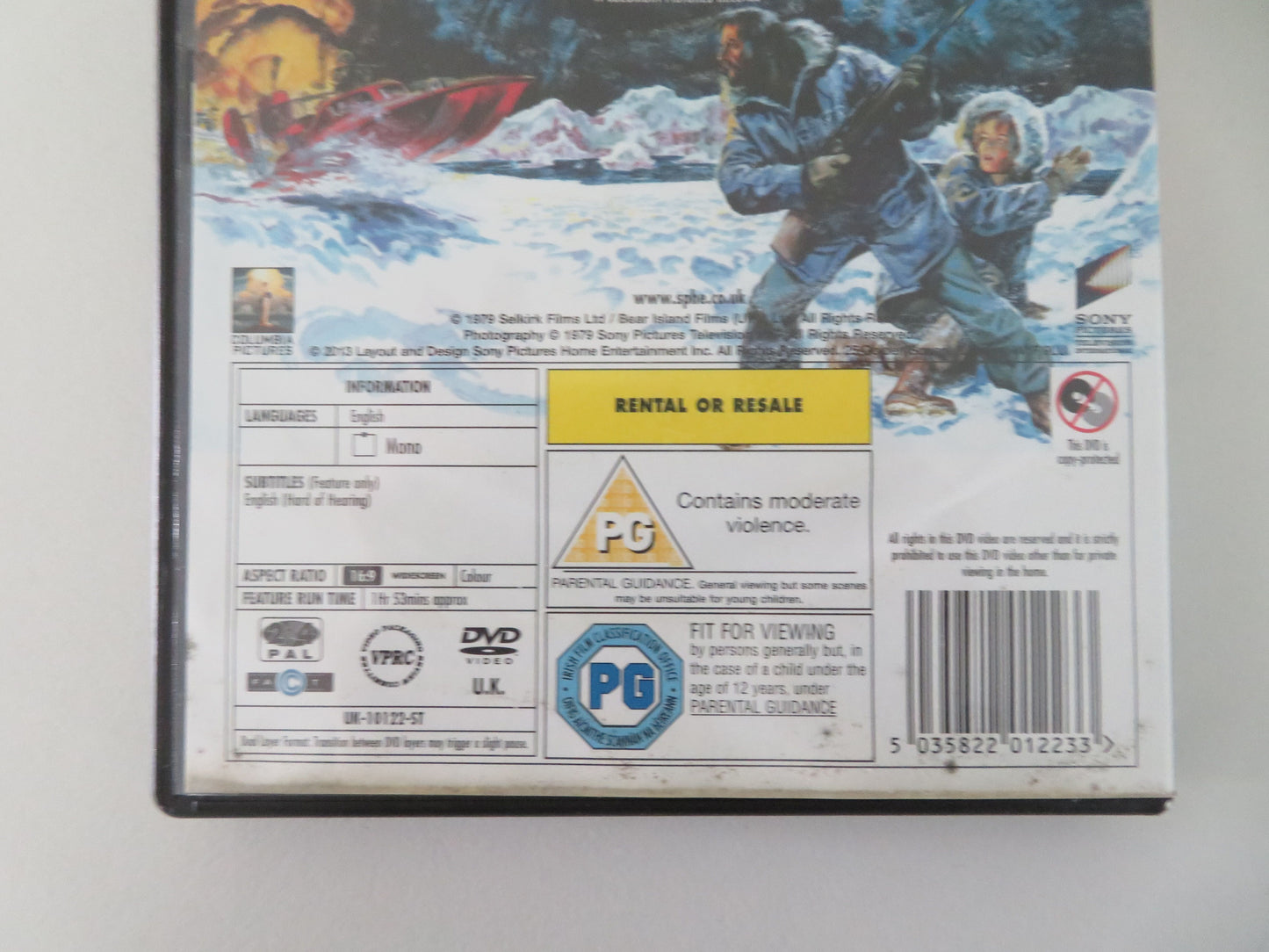 Bear Island (DVD) Donald Sutherland Vanessa Redgrave R. Widmark 1979 Region 2, 4