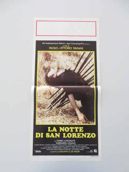 The Night of the Shooting Stars Italian Locandina Poster Antonutti 1982