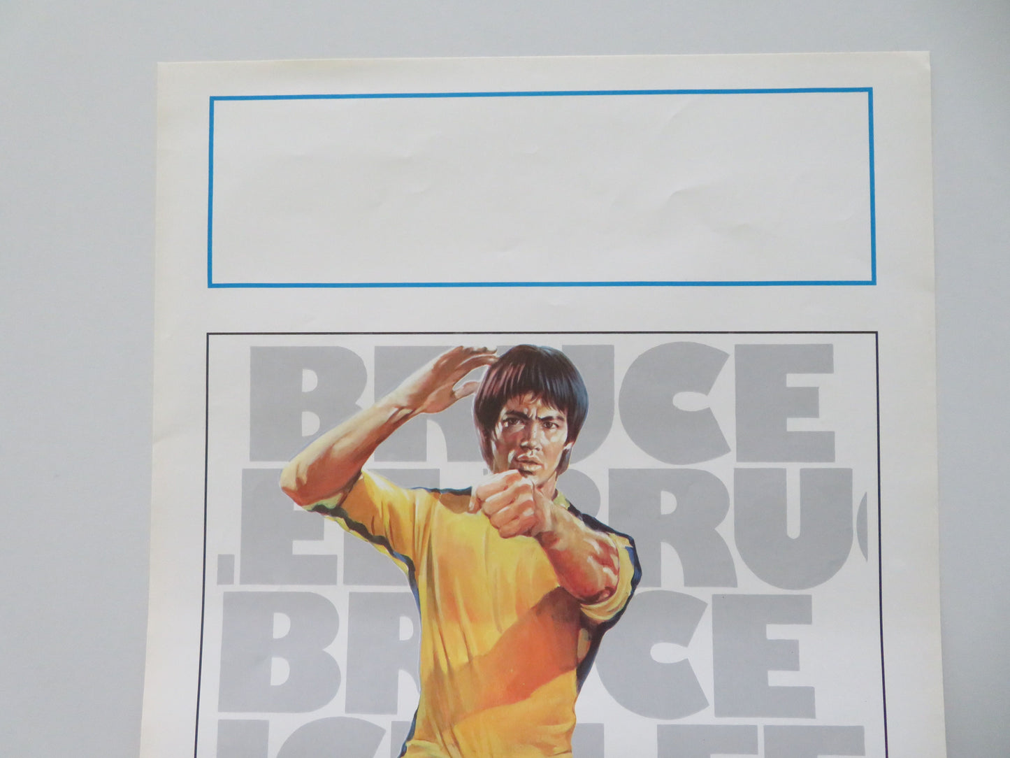 Bruce Lee: The Man, the Myth Italian Locandina Poster Ho Chung Tao R1980s