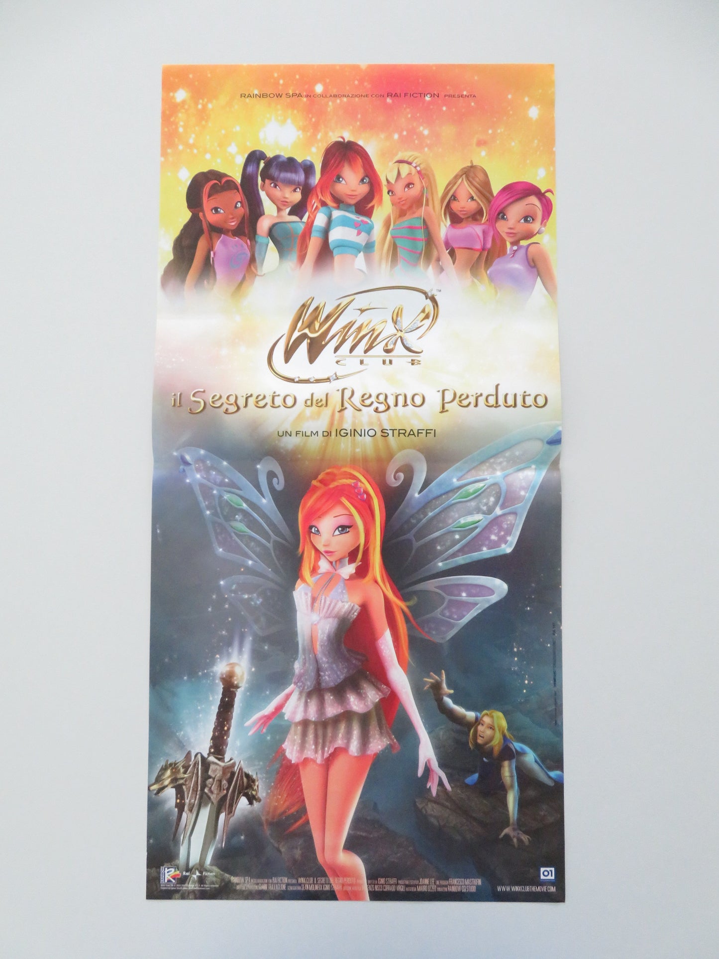 Winx Club: The Secret of the Lost Kingdom Italian Locandina Poster Lavia 2007