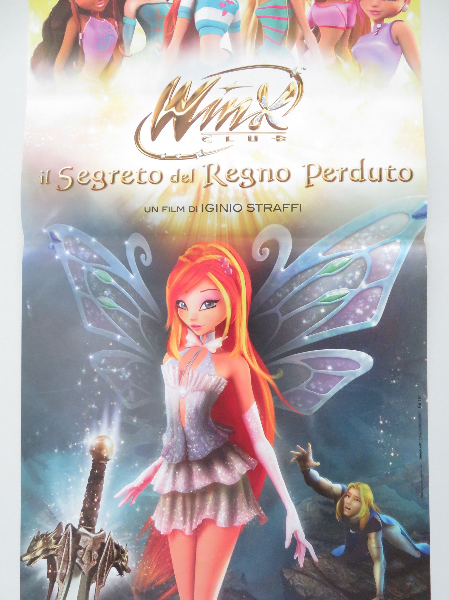 Winx Club: The Secret of the Lost Kingdom Italian Locandina Poster Lavia 2007