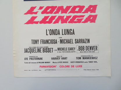 The Sweet Ride Italian Locandina Poster Anthony Franciosa Michael Sarrazin 1968