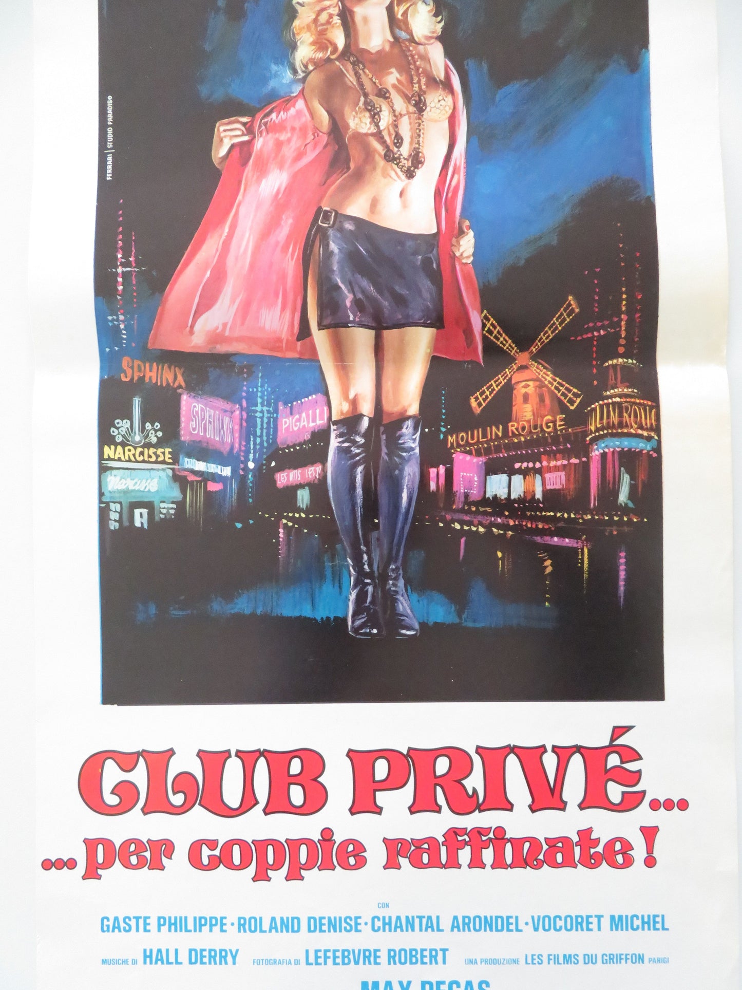 House of 1000 Pleasures Italian Locandina Poster Gaste Roland 1974