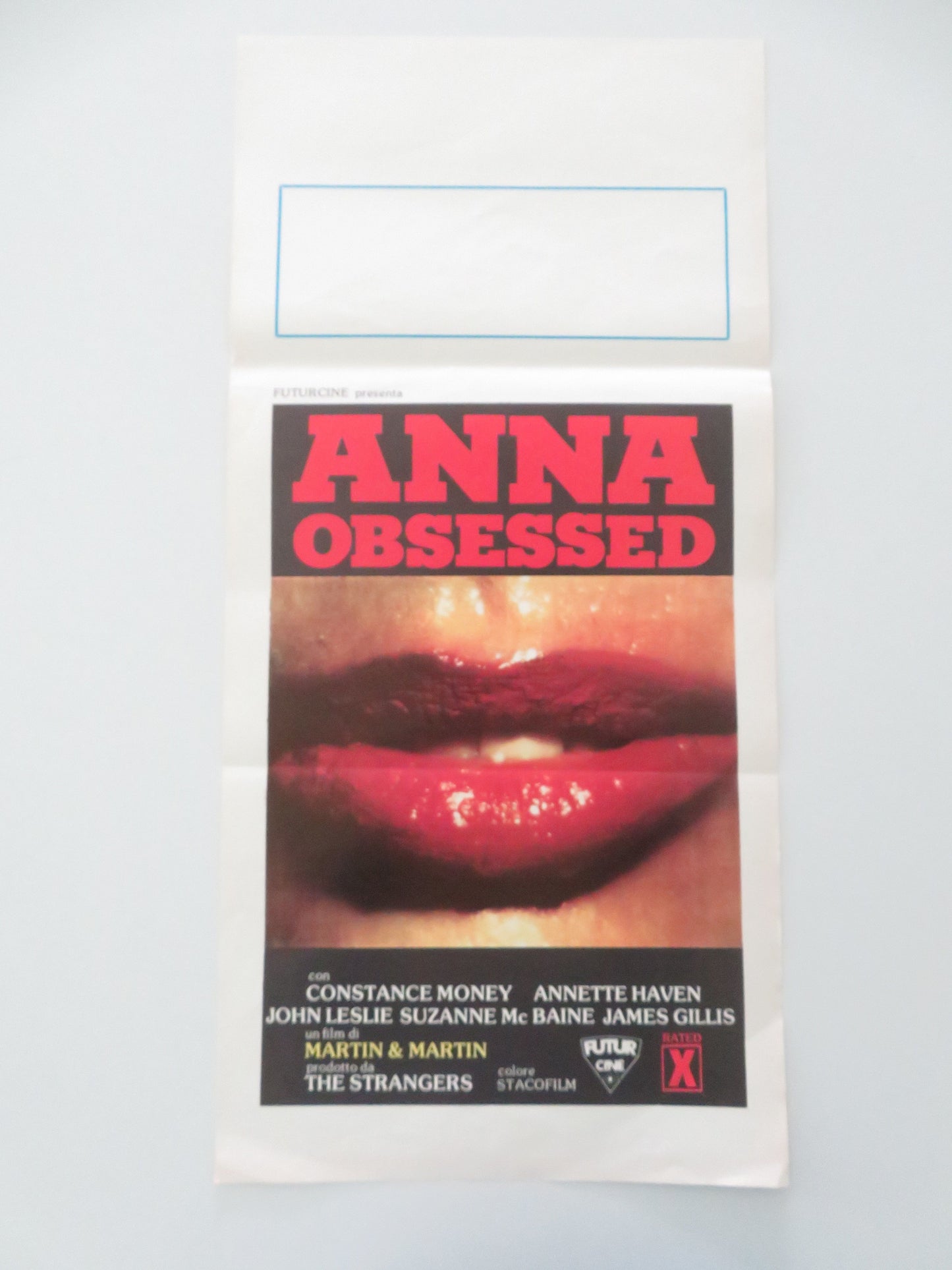 Anna Obsessed Italian Locandina Poster Constance Money Annette Haven 1977