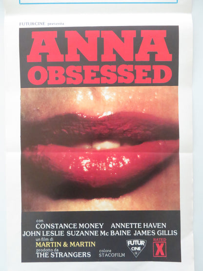 Anna Obsessed Italian Locandina Poster Constance Money Annette Haven 1977