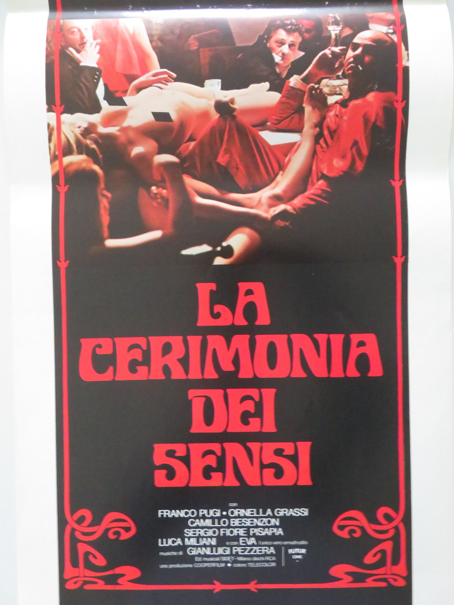 The Ceremony of the Senses Italian Locandina Poster Franco Pugi Grassi 1979