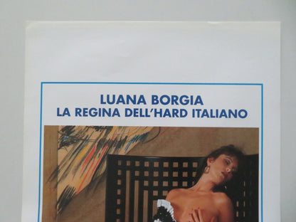 Luana Sesso E Amore Italian Locandina Poster Luana Borgia Ophelia Tozzy 1993