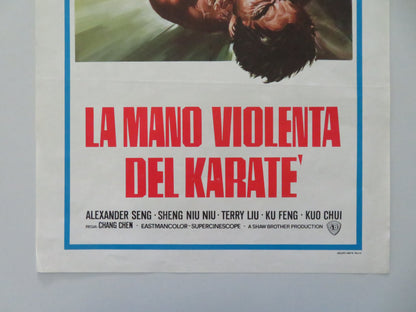 The Brave Archer Italian Locandina Poster Alexander Seng Ku Feng 1977
