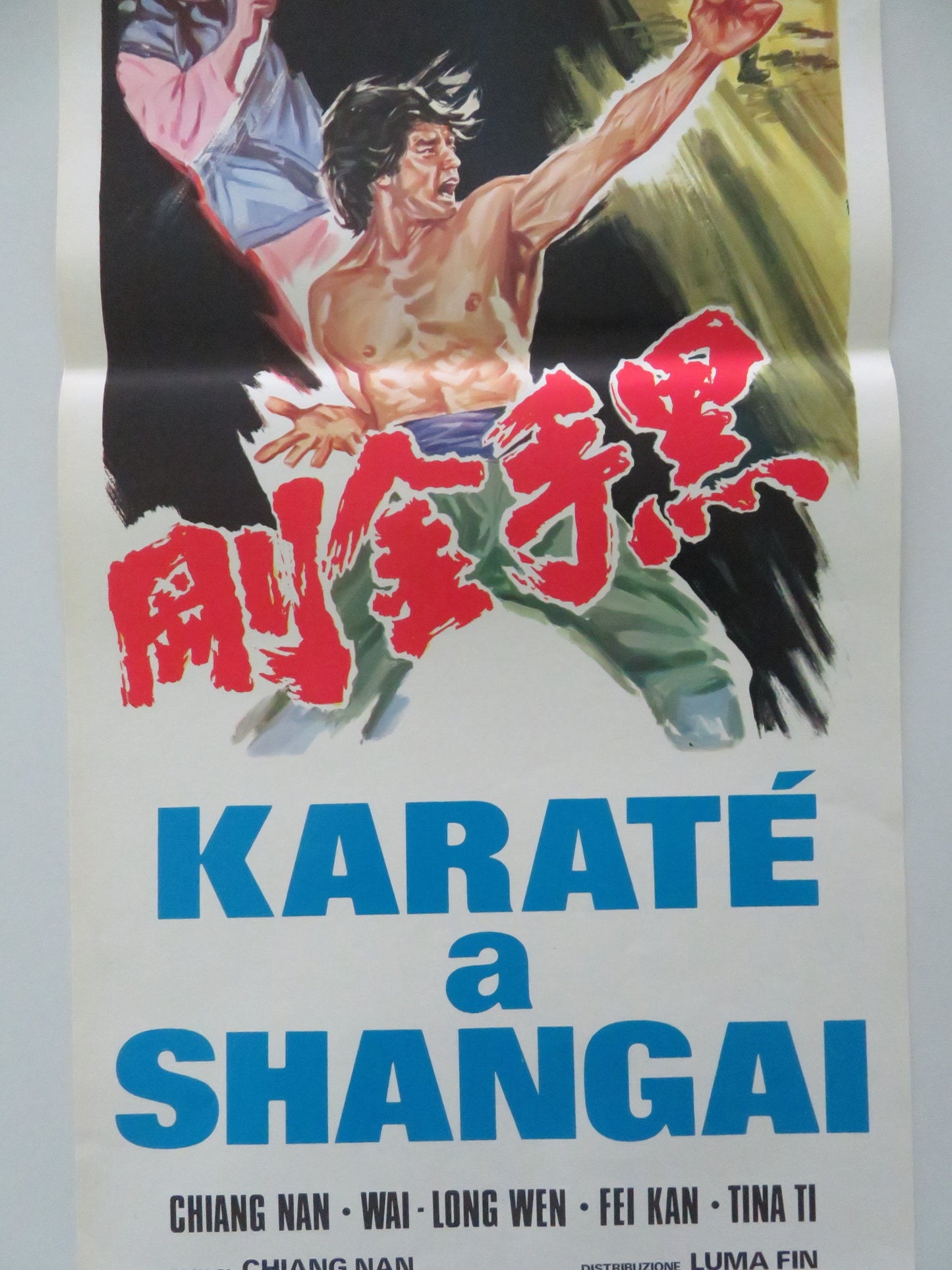 Deadly Fists of Kung-Fu Italian Locandina Poster Chiang-Lung Wen Yen 1976