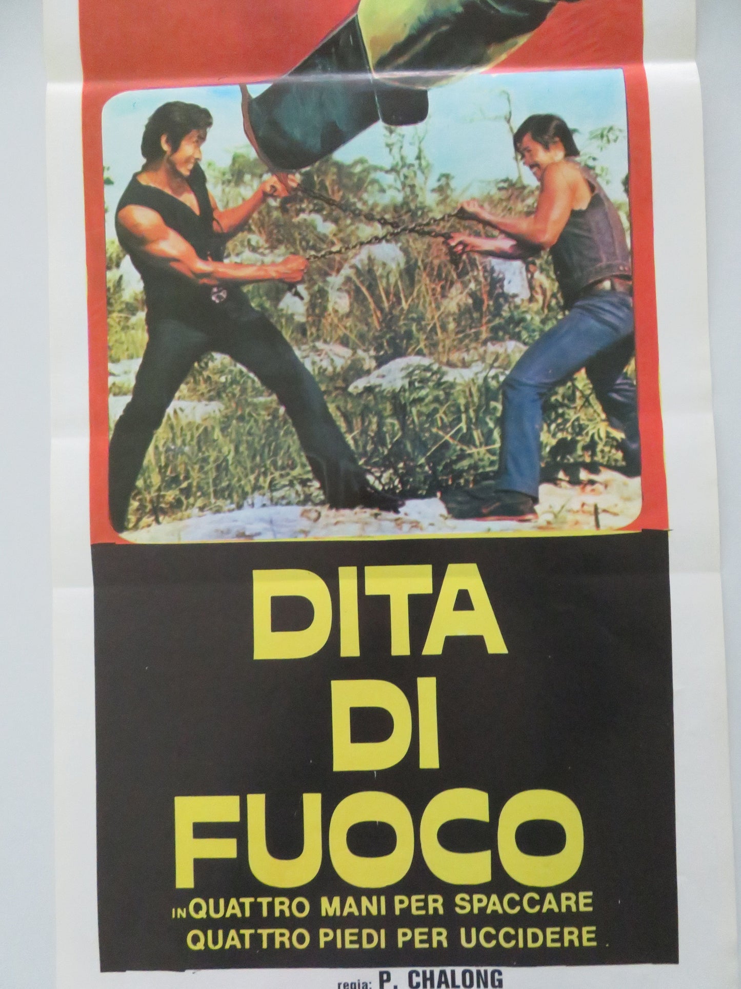 The Kung Fu Brothers Italian Locandina Poster Kao Yuen Jeanette Yu 1972