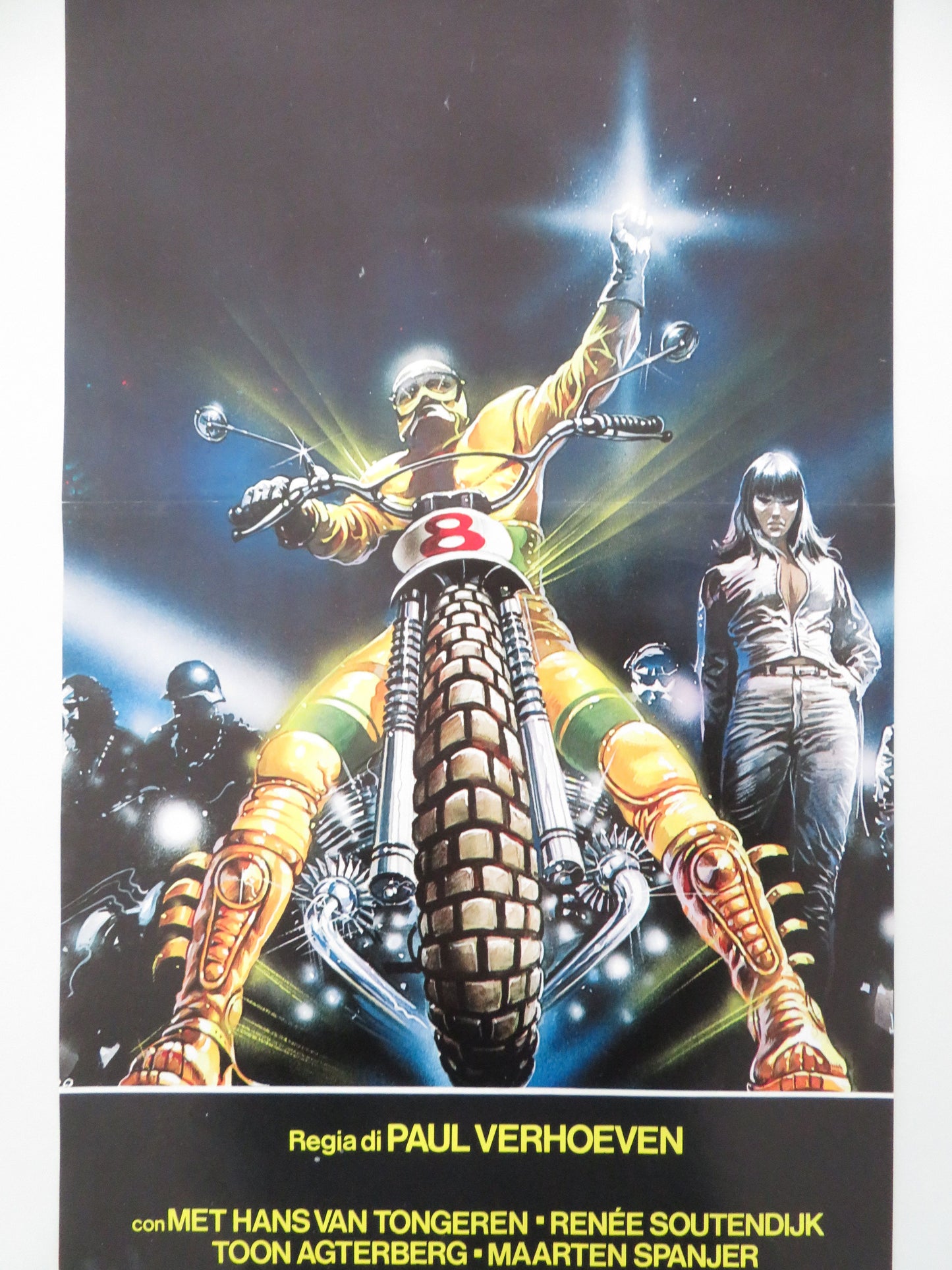Spetters Italian Locandina Poster Hans Van Tongeren Renee Soutendijk 1980