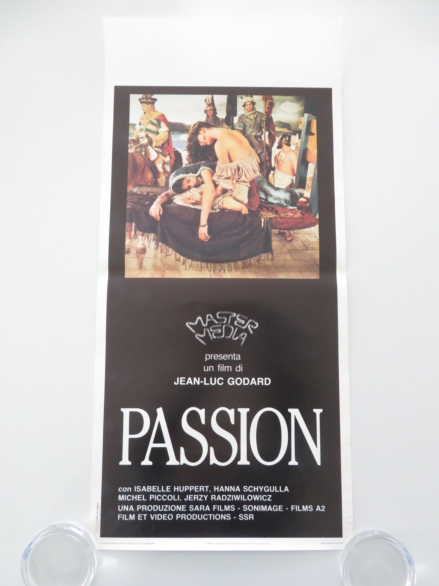 Passion Italian Locandina Poster Isabelle Huppert  Hanna Schygulla 1982
