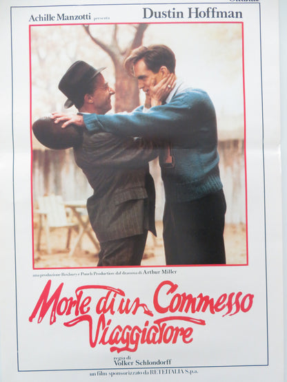Death of a Salesman Italian Locandina Poster Hoffman Malkovich 1986