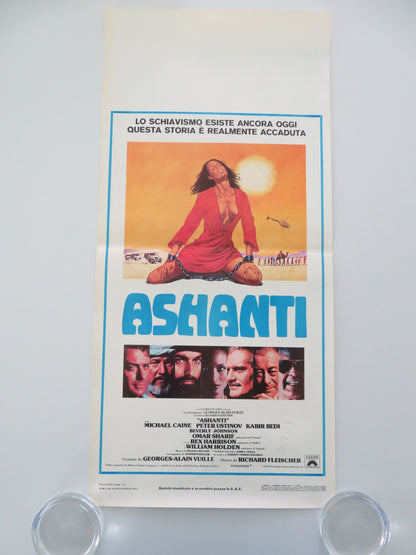 Ashanti Italian Locandina Poster Michael Caine Peter Ustinov 1979