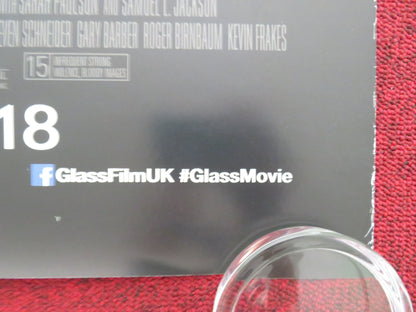Glass US One Sheet Rolled Poster James McAvoy Bruce Willis S. L. Jackson 2019