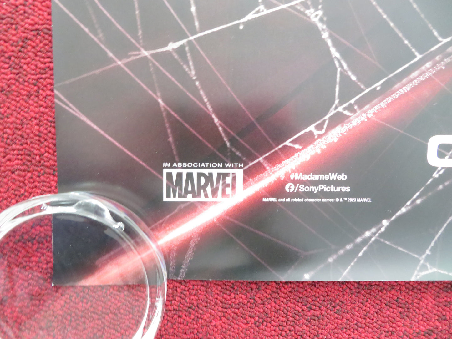 Madame Web US One Sheet Rolled Poster Marvel Dakota Johnson Sydney Sweeney 2024