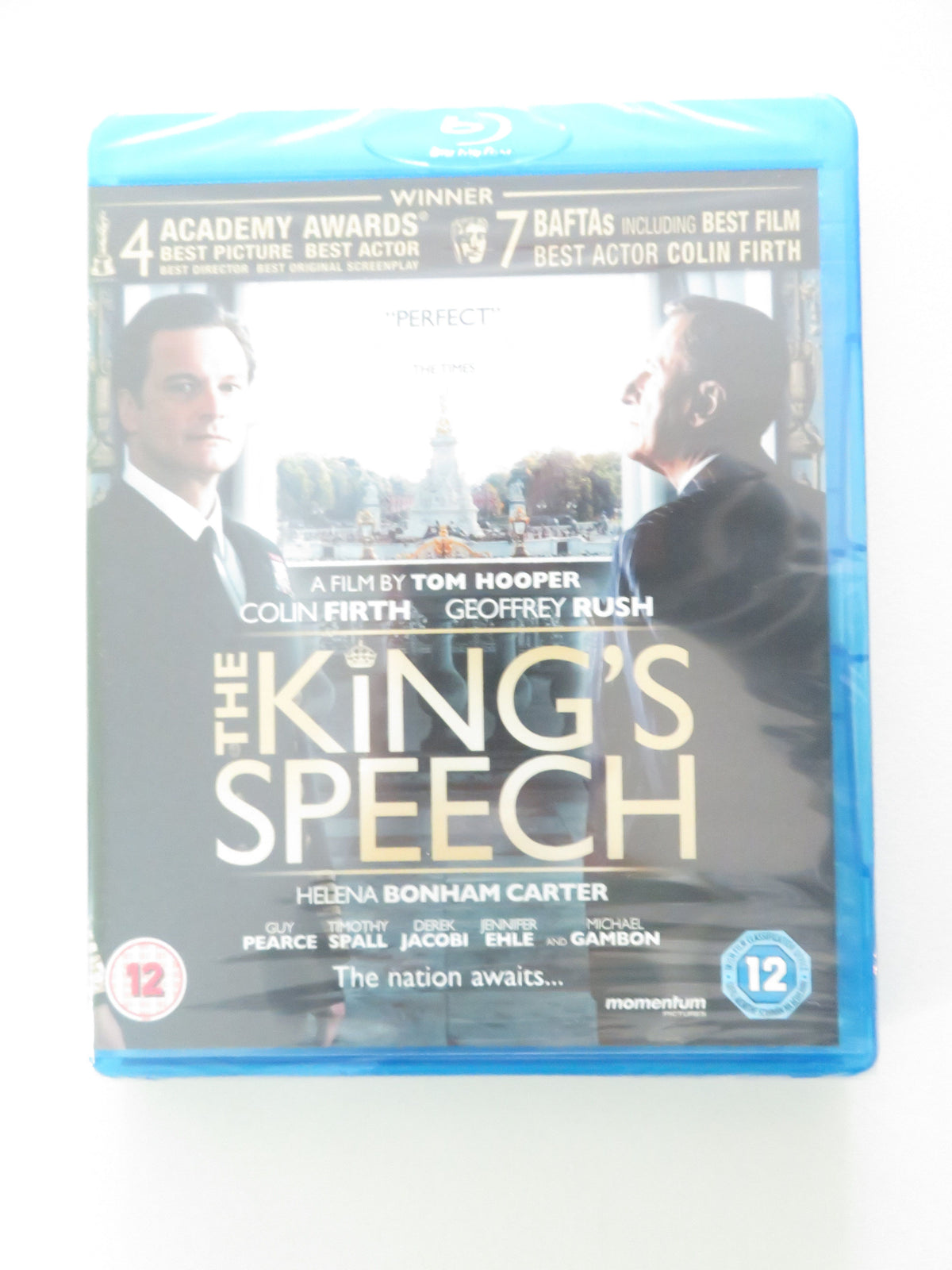 The King's Speech (BLU-RAY) Colin Firth Geoffrey Rush 2010 Region B