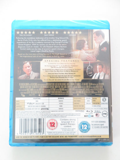 The King's Speech (BLU-RAY) Colin Firth Geoffrey Rush 2010 Region B
