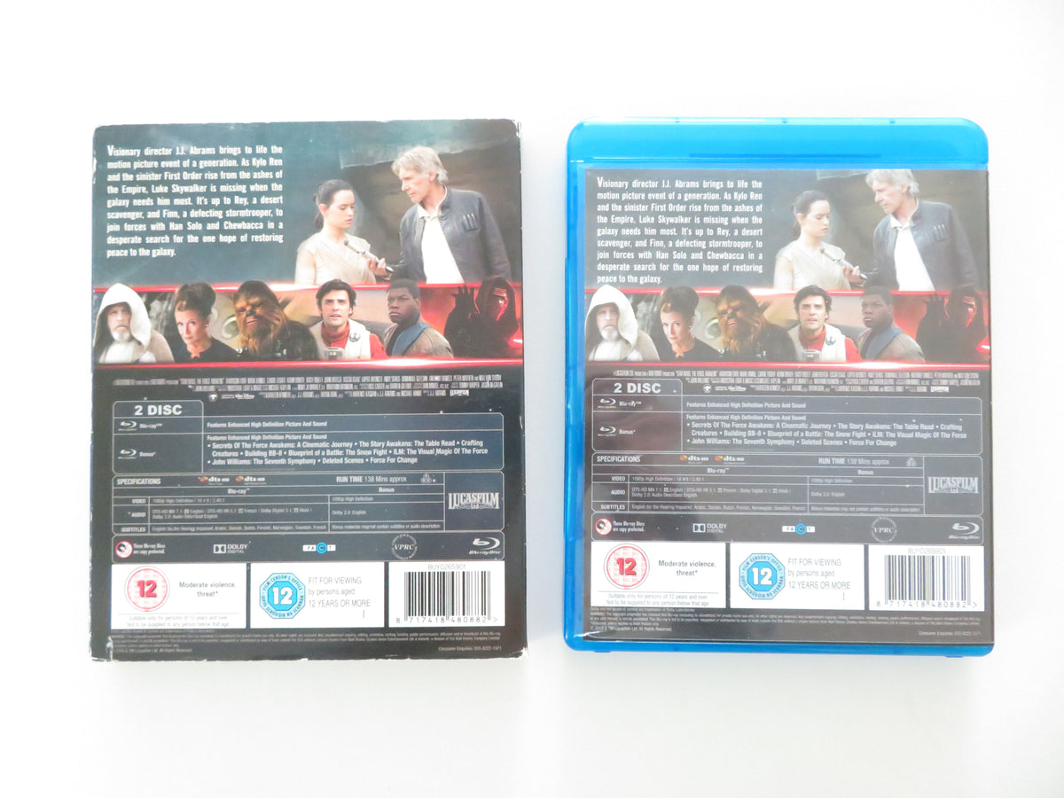 Star Wars: Episode VII - The Force Awakens (BLU-RAY) D. Ridley 2015 Region A,B,C