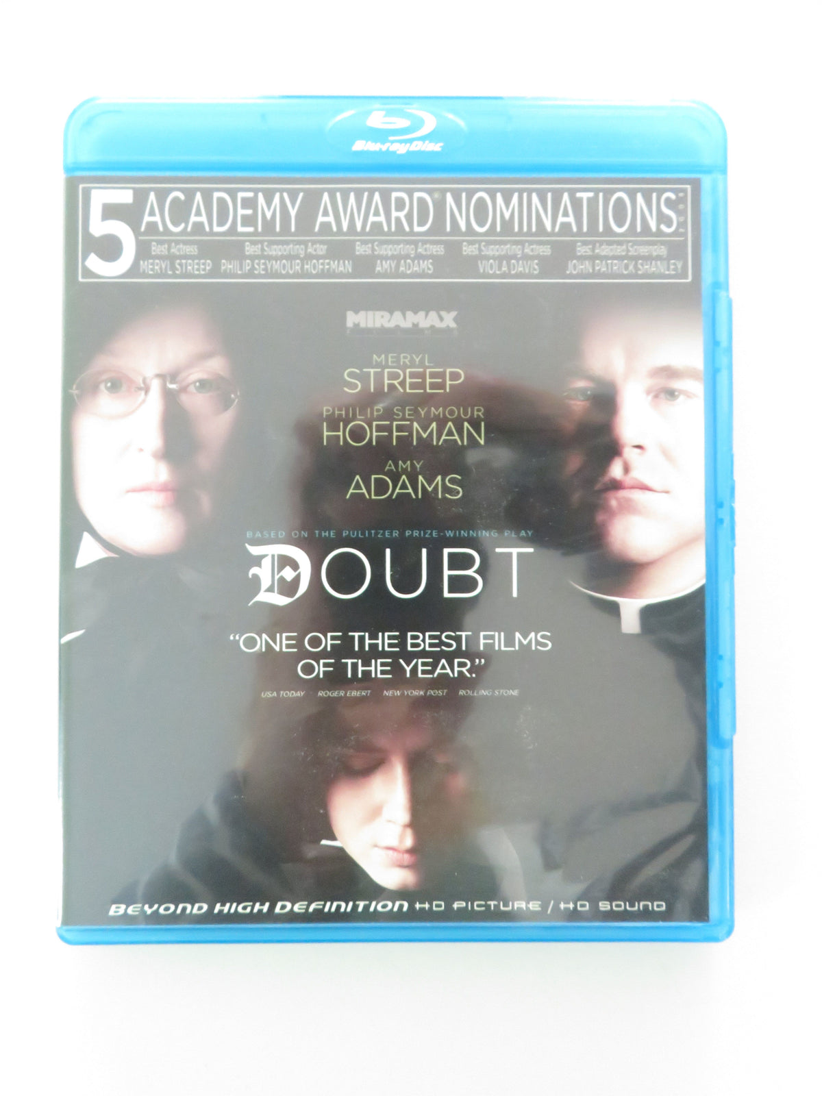 Doubt (BLU-RAY) Meryl Streep Philip Seymour Hoffman Amy Adams 2008 Region A