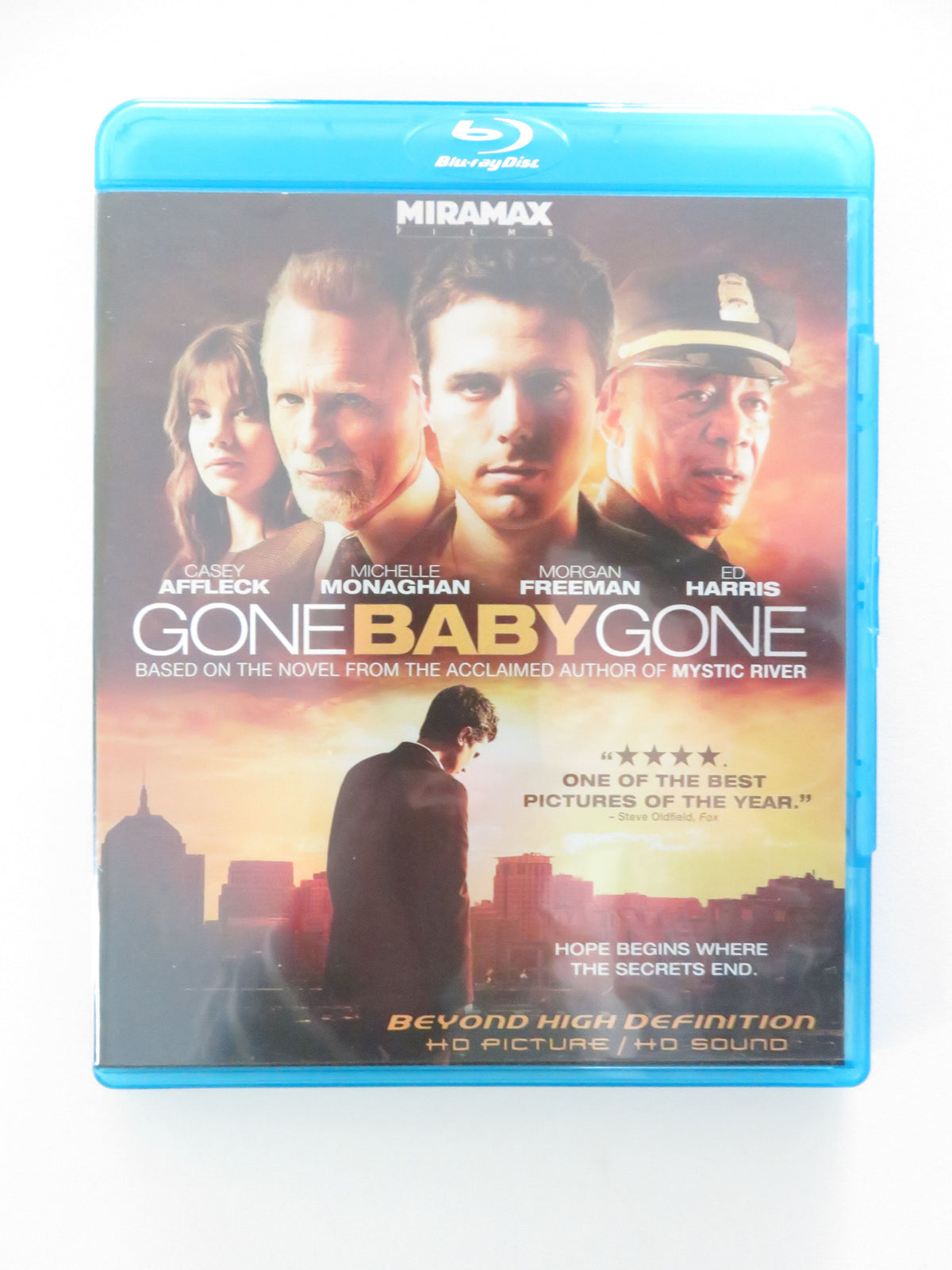Gone Baby Gone (BLU-RAY) Morgan Freeman Ed Harris Casey Affleck 2007 Region A