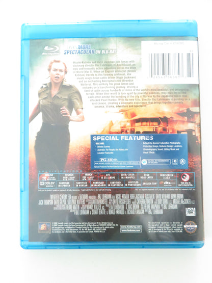 Australia (BLU-RAY) Nicole Kidman Hugh Jackman Shea Adams 2008 Region A