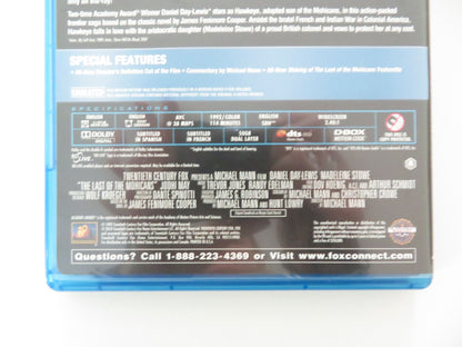 The Last of the Mohicans - Director's Definitive Cut (BLU-RAY) 1992 Region A