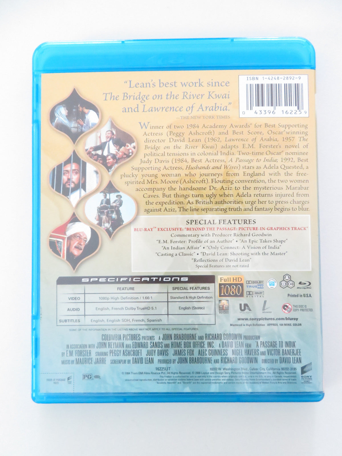 A Passage to India - Collector's Edition (BLU-RAY) P. Ashcroft 1984 Region A,B,C