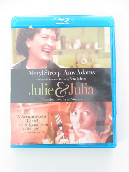 Julie & Julia (BLU-RAY) Amy Adams Meryl Streep Chris Messina 2009 Region A,B,C