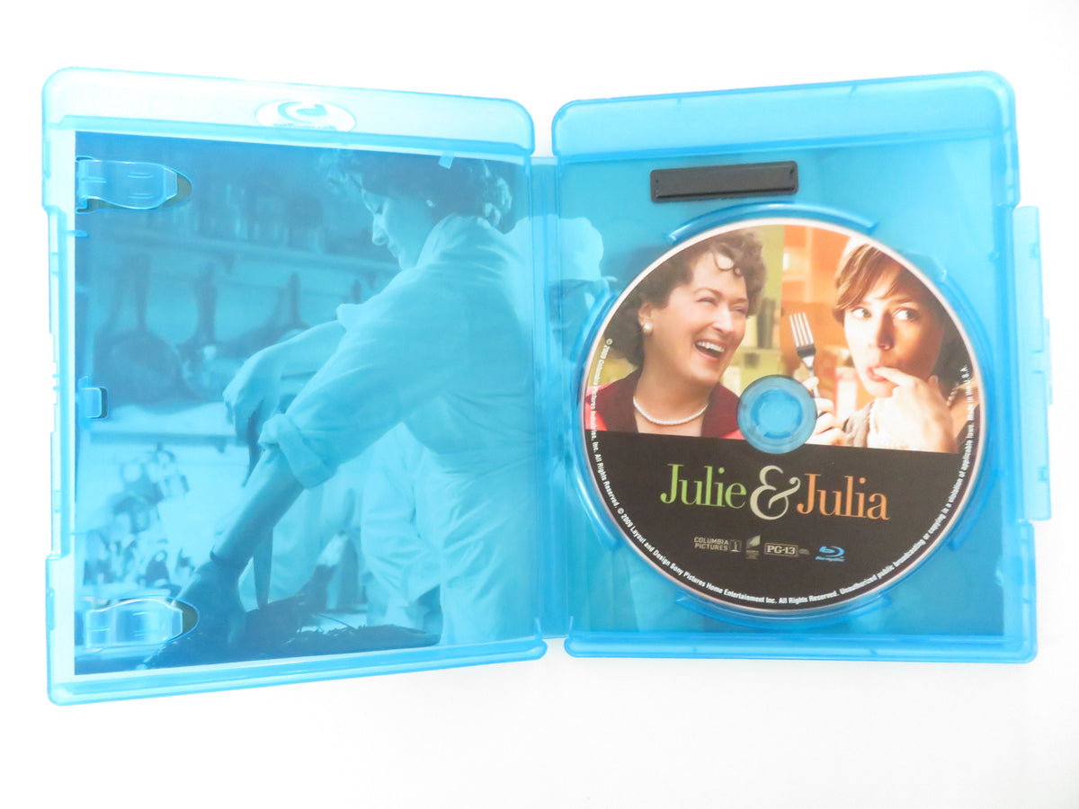 Julie & Julia (BLU-RAY) Amy Adams Meryl Streep Chris Messina 2009 Region A,B,C