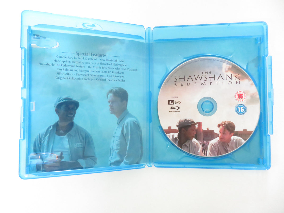 The Shawshank Redemption (BLU-RAY) Tim Robbins Morgan Freeman 1994 Region B