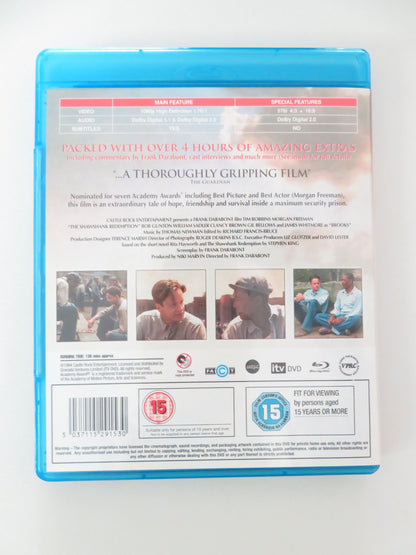 The Shawshank Redemption (BLU-RAY) Tim Robbins Morgan Freeman 1994 Region B
