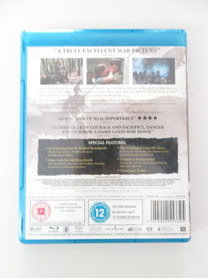 Days of Glory (BLU-RAY) Samy Naceri Roschdy Zem 2006 Region 2