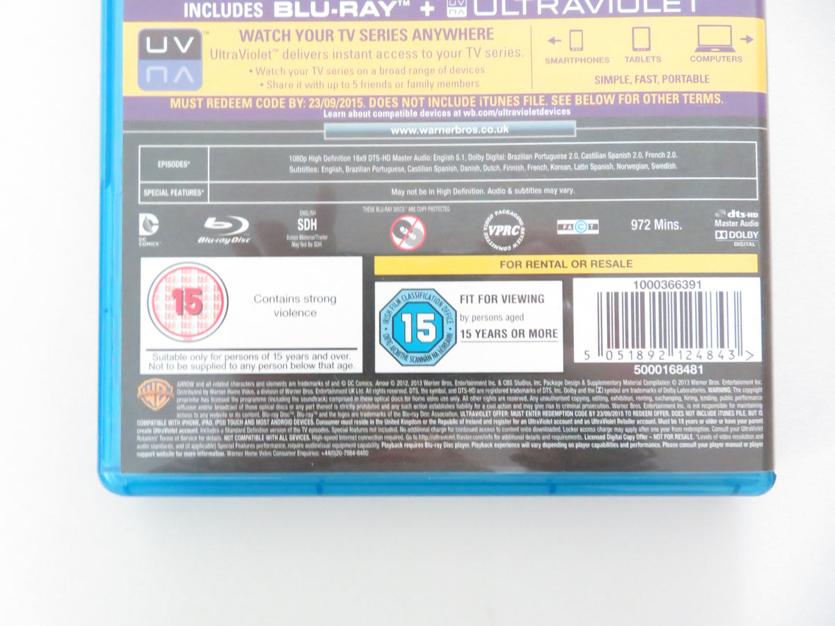 Arrow - The Complete First Series (BLU-RAY) Stephen Amell 2012
