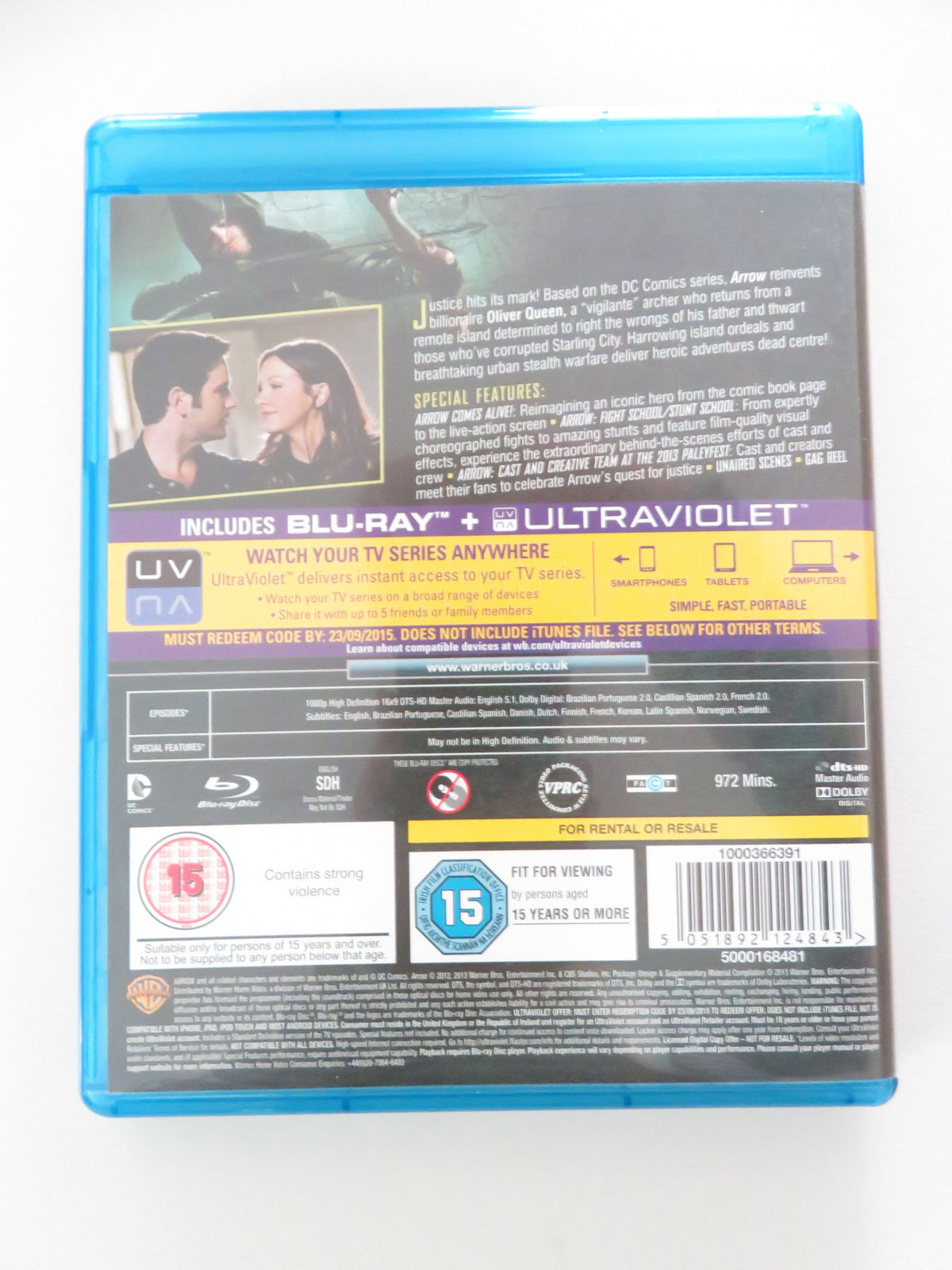 Arrow - The Complete First Series (BLU-RAY) Stephen Amell 2012