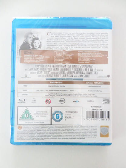 Casablanca (BLU-RAY) Humphrey Bogart Ingrid Bergman 1943