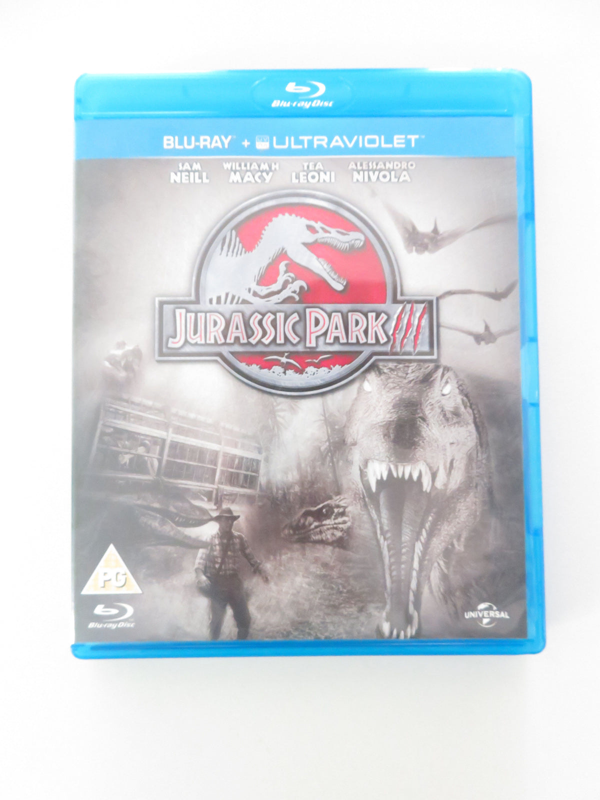 Jurassic Park III (BLU-RAY) Sam Neill William H. Macy Téa Leoni 2001
