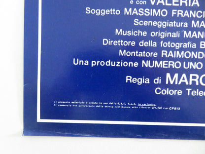 Colpo di fulmine - B Italian Fotobusta Poster Jerry Calà Vanessa Gravina 1985